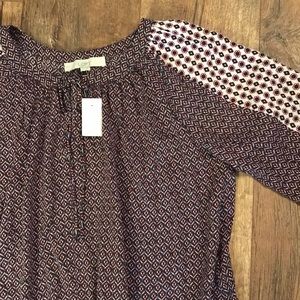 Loft soft peasant top